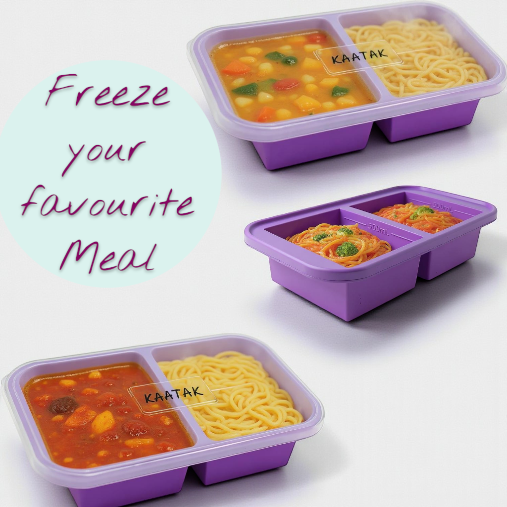 BPA Free Silicone Freezer Container