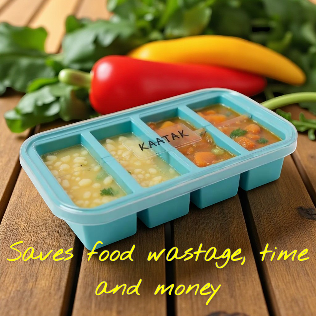 BPA Free Silicone Freezer Container