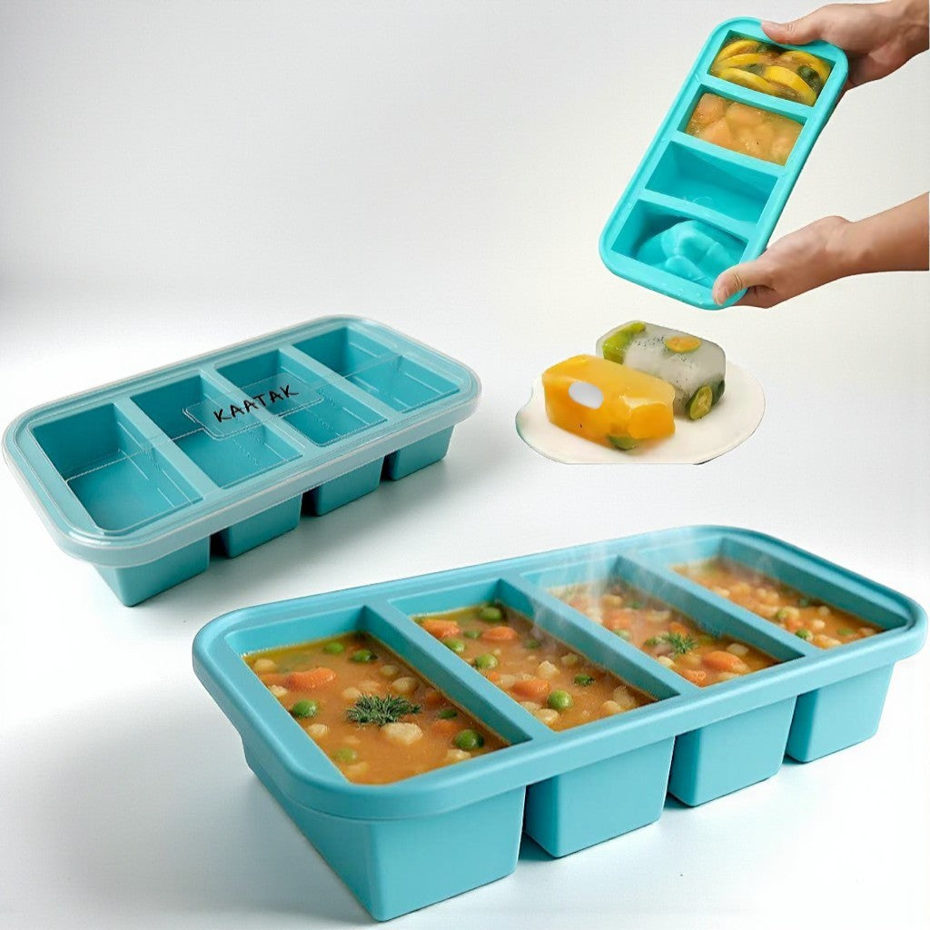 BPA Free Silicone Freezer Container